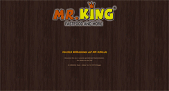 Desktop Screenshot of mr-king.de
