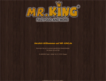 Tablet Screenshot of mr-king.de